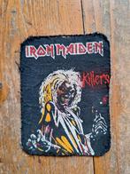 Iron Maiden killers 1981 patch vintage rare opstrijkembleem, Verzamelen, Ophalen of Verzenden, Zo goed als nieuw, Gebruiksvoorwerp