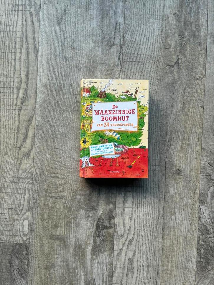 Andy Griffiths - De waanzinnige boomhut van 39 verdiepingen, Boeken, Kinderboeken | Jeugd | onder 10 jaar, Zo goed als nieuw, Fictie algemeen