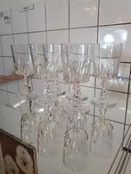 Set vintage kristallen glazen cristal D'arques louvre, Antiek en Kunst, Ophalen of Verzenden