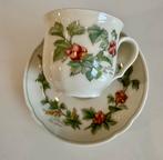 2 puntgave achthoekige kop en schotels van Seltmann Weiden., Ophalen of Verzenden