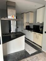 Keuken met kookeiland, Ophalen, Gebruikt, Wit, Graniet of Steen