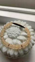 Armbandje blessed en kraaltjes citrinne, Ophalen of Verzenden, Nieuw, Overige materialen