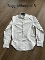 Boggi Milano Italiaans overhemd mt S in NIEUWSTAAT!!, Ophalen of Verzenden, Zo goed als nieuw, Blauw, Halswijdte 41/42 (L)