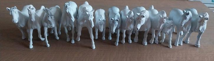 13 schleich body paarden, Verzamelen, Dierenverzamelingen, Zo goed als nieuw, Beeldje of Figuurtje, Paard, Ophalen of Verzenden