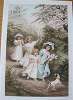 ansichtkaart van een poster van van Houten chocolade - nieuw, Ophalen of Verzenden, 1980 tot heden, Ongelopen, Overige thema's