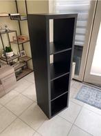 4 vaks Kallax open kast vakkenkast 4x1 zwart Ikea, Ophalen, Gebruikt, 100 tot 150 cm, 3 of 4 laden