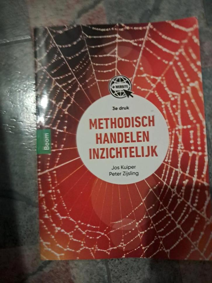 Methodisch Handelen Inzichtelijk - 3e druk, Boeken, Studieboeken en Cursussen, Zo goed als nieuw, HBO, Ophalen of Verzenden