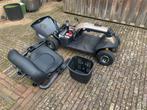 Senzo scootmobiel zilver kleur, Diversen, Brommobielen en Scootmobielen, Ophalen of Verzenden, Zo goed als nieuw, 16 t/m 25 km
