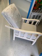 Rookstoel creme incl kussens, Huis en Inrichting, Hout, Gebruikt, Overige kleuren, Eén