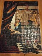 Puzzel - Allorgie op de schilderkunst 1000 stukjes, Gebruikt, Ophalen of Verzenden, 500 t/m 1500 stukjes, Legpuzzel