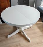 IKEA INGATORP Uitschuifbare Eettafel, Huis en Inrichting, Ophalen, 150 tot 200 cm, Rond, Zo goed als nieuw