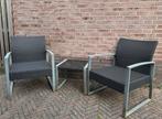 Tuinset: 2 stoelen & tafeltje, Ophalen, Zo goed als nieuw, Wicker