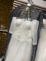 Witte Trouwjurk Ziana Hamane Negafa, Ophalen of Verzenden, Zo goed als nieuw, Wit, Trouwjurk