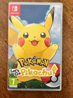 Pokemon Let's Go Pikachu Nintendo Switch, Spelcomputers en Games, Games | Nintendo Switch, 1 speler, Zo goed als nieuw, Vanaf 7 jaar