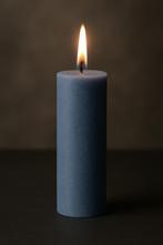 Partij kaarsen blauwe Cleybergh dinerkaarsen 3,2x10cm, Overige materialen, NHP International, Blauw, Sales@nhp-international.com