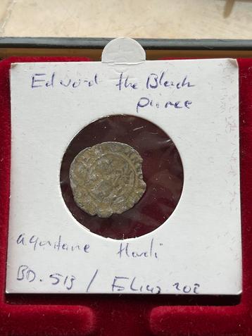 Zeldzame Zilveren Edward Black Prince Munt beschikbaar voor biedingen