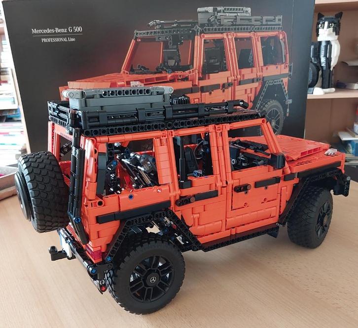 Lego Technic 42177 Mercedes-Benz G 500! Z.G.A.N.!, Kinderen en Baby's, Speelgoed | Duplo en Lego, Zo goed als nieuw, Lego, Complete set
