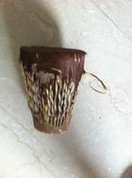 Tam Tam bruin diameter 12 cm Hoogte 15 cm, Muziek en Instrumenten, Ophalen of Verzenden, Zo goed als nieuw, Overige instrumenten