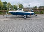 Glastron speedboot met 40 PK Mercury en Kalf trailer, Watersport en Boten, Speedboten, Ophalen, Gebruikt, Minder dan 70 pk, 3 tot 6 meter