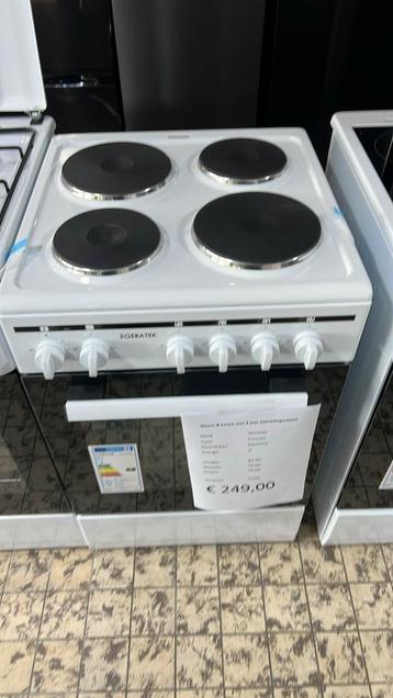 Geratek electric fornuis 50 cm nieuw  beschikbaar voor biedingen
