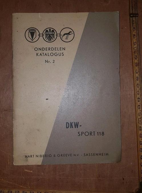 DKW Sport 118 121 onderdelen catalogus, Fietsen en Brommers, Handleidingen en Instructieboekjes, Gebruikt, Ophalen of Verzenden