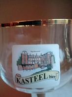 3 Prachtige Kasteel bier KELKEN 0,25 L, Ophalen of Verzenden, Zo goed als nieuw, Reclamebord, Plaat of Schild, Overige merken