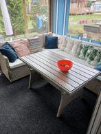 Tuinset, Ophalen, Gebruikt, 6 zitplaatsen, Wicker