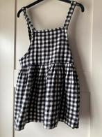 Overgooiertje/Jurkje zwart/wit geblokt maat 86, Ophalen of Verzenden, Gebruikt, Meisje, Jurkje of Rokje