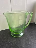 Vintage uraniumglas Maatbeker, Antiek en Kunst, Ophalen of Verzenden