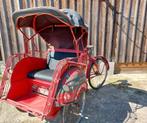 Echte vintage Riksja fietstaxi, Fietsen en Brommers, Fietsen | Bakfietsen, Ophalen, Gebruikt, Goederen