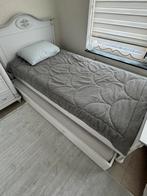 Mooie meisjes romantica bed, bedlade en baedlade matras, Ophalen, Zo goed als nieuw, Eenpersoons, 200 cm
