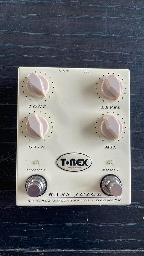 T•Rex bass juice - overdrive / distortion, Muziek en Instrumenten, Effecten, Zo goed als nieuw, Ophalen of Verzenden