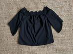 S.Oliver Black Label, zwarte off shoulder blouse (40), Maat 38/40 (M), Zwart, Nieuw, Ophalen of Verzenden