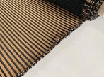 Verotex Cassano camel met zwart patroon; 4,6 mtr meubelstof, Bruin, 120 cm of meer, Ophalen of Verzenden, Polyester