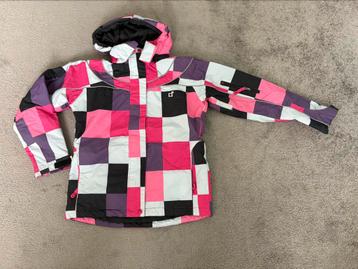 Mooie dames skijas maat XS met roze en paars beschikbaar voor biedingen