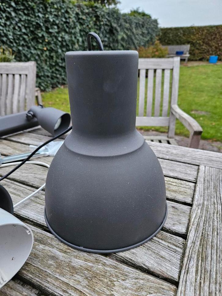 Hektar Ikea hanglamp 22 cm, Huis en Inrichting, Lampen | Spots, Gebruikt, Metaal of Aluminium, Ophalen of Verzenden