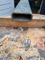 Gegalvaniseerd kokerprofiel 120x50x6mm - 4.45 meter, Doe-het-zelf en Verbouw, Metalen, Ophalen of Verzenden, Nieuw, IJzer