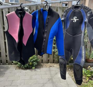 Scubapro onder en bovenpak maat XL beschikbaar voor biedingen