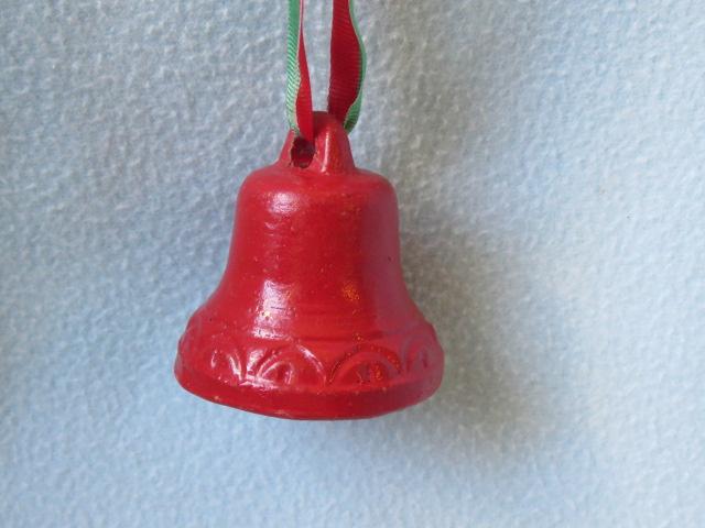 Vintage Zweedse kerstboomhanger kerstklokje, Diversen, Kerst, Ophalen of Verzenden, Zo goed als nieuw