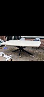 Deens ovale tuintafel, Ophalen, Gebruikt, Ovaal, Hout
