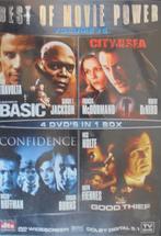 4 DVD Thriller 4 films: Best Of Movie Power Volume 5, ZGAN., Vanaf 16 jaar, Boxset, Actiethriller, Ophalen of Verzenden