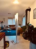 Staande schemerlamp 3 kelken wit dimbaar warm led licht, Huis en Inrichting, Lampen | Vloerlampen, Ophalen, Zo goed als nieuw