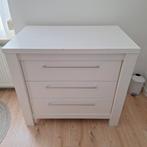 Commode en babybedje wit, Kinderen en Baby's, Kinderkamer | Commodes en Kasten, Ophalen, Gebruikt, 50 tot 70 cm, 100 cm of meer