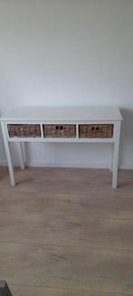 Sidetable met manden en evt spiegel, Ophalen, Gebruikt, 50 tot 100 cm, 3 of 4 laden