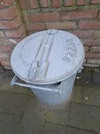 zinken vuilnisemmers Eindhoven €50,- per stuk., Minder dan 50 cm, Overige materialen, Gebruikt, 10 tot 20 liter