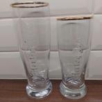 Hertog Jan Reliëfbierglazen (Logo 7), Verzamelen, Biermerken, Ophalen of Verzenden, Zo goed als nieuw, Flesje(s), Hertog Jan