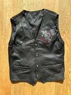 Uniek Ajax Amsterdam Leren Vest – Maat M/L, Ophalen of Verzenden, Ajax, Overige typen