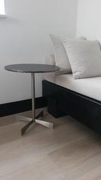 Lourens Fisher Cross Bijzettafeltje Aluminium en RVS, Huis en Inrichting, 45 tot 60 cm, Minder dan 55 cm, Metaal of Aluminium