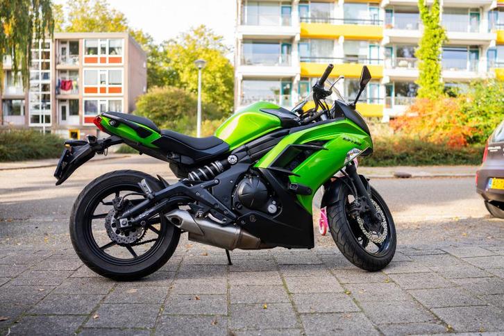 Kawasaki ER-6F 2013 - Groen - 21.309km - Zeer nette staat, Motoren, Motoren | Kawasaki, Particulier, Toermotor, meer dan 35 kW