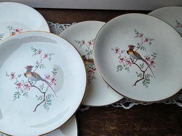 Franse Gien "marly" borden diner  beschikbaar voor biedingen